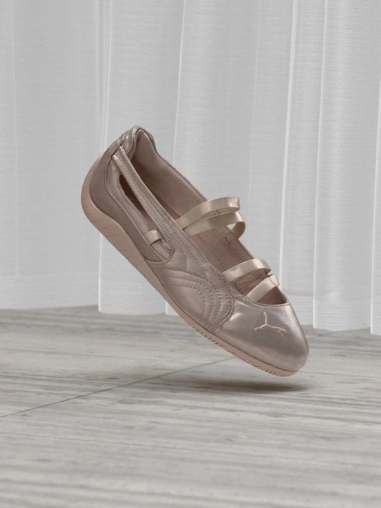 Zdjęcie produktu Baleriny z zapięciem Puma jasnoróżowy