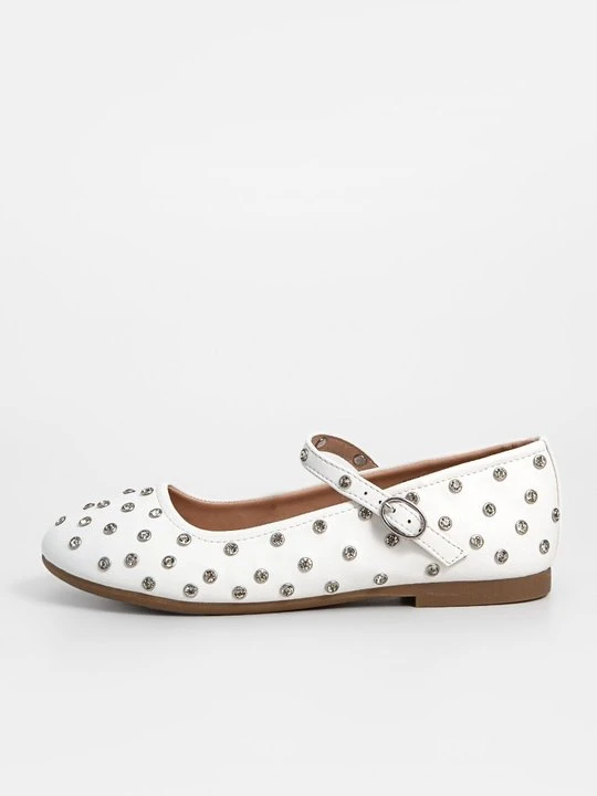 Zdjęcie produktu Baleriny z zapięciem Steve Madden biały