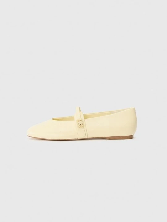 Zdjęcie produktu Baleriny z zapięciem Steve Madden mleczny