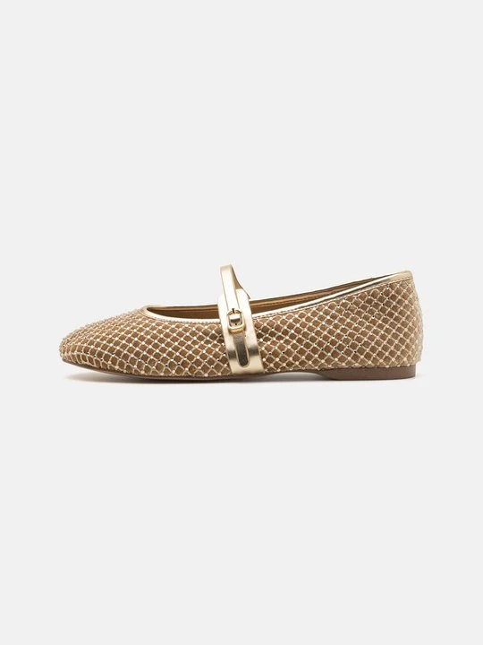 Zdjęcie produktu Baleriny z zapięciem Steve Madden złoty