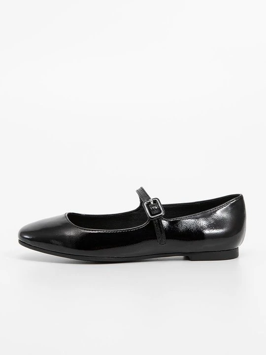 Zdjęcie produktu Baleriny z zapięciem Steve Madden antracytowy melanż