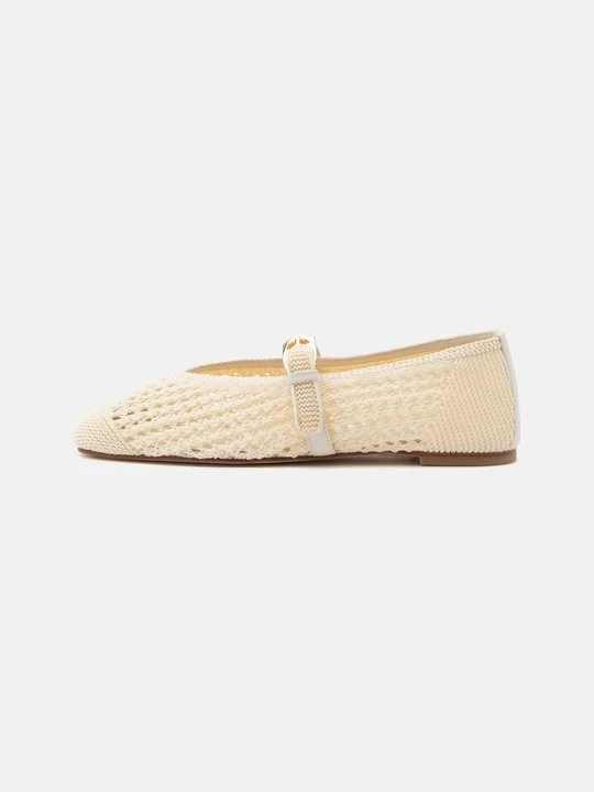 Zdjęcie produktu Baleriny z zapięciem Stuart Weitzman beżowy