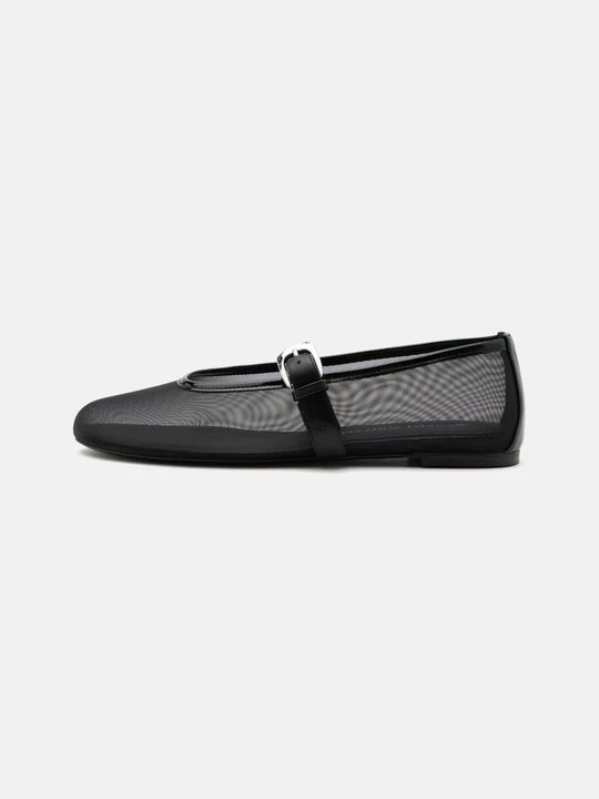 Zdjęcie produktu Baleriny z zapięciem Stuart Weitzman czarny
