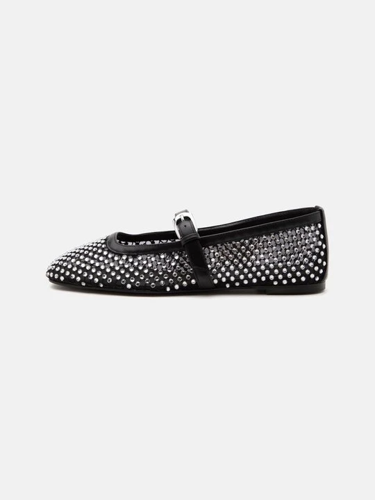 Zdjęcie produktu Baleriny z zapięciem Stuart Weitzman czarny