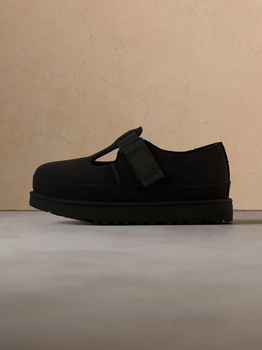 Zdjęcie produktu Baleriny z zapięciem UGG czarny