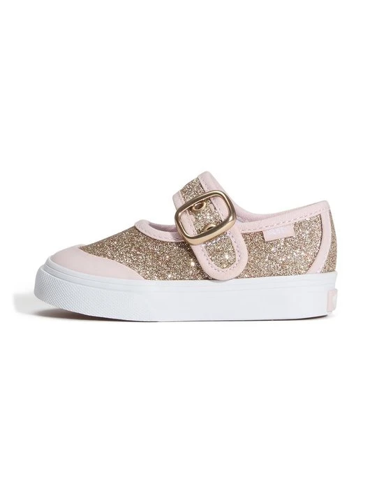 Zdjęcie produktu Baleriny z zapięciem Vans w kolorze złota