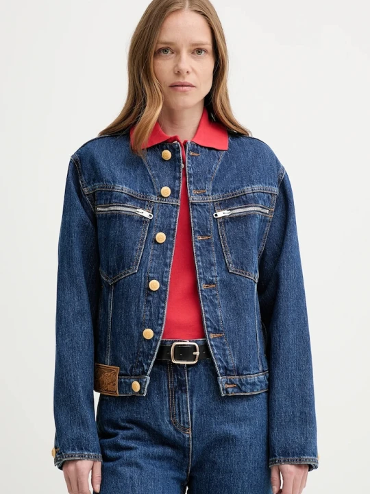 Zdjęcie produktu Bally kurtka jeansowa niebieski