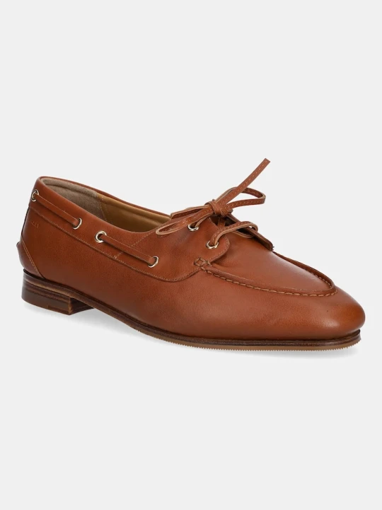 Zdjęcie produktu Bally mokasyny skórzane brązowy