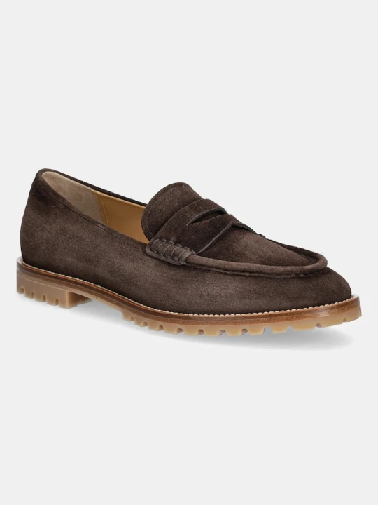 Zdjęcie produktu Bally mokasyny zamszowe brązowy