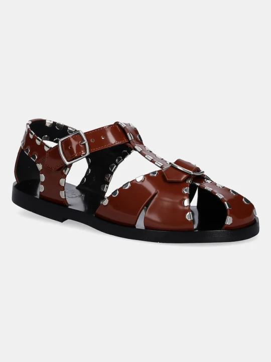 Zdjęcie produktu Bally sandały skórzane brązowy