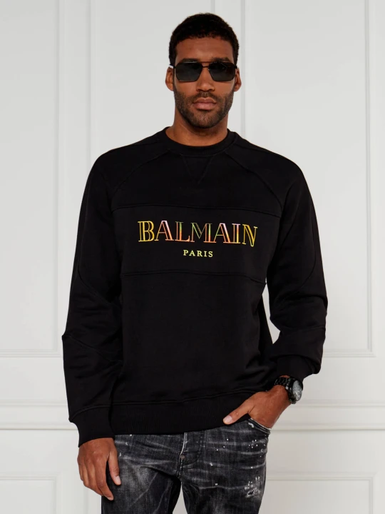 Zdjęcie produktu Balmain Bluza VINTAGE | Oversize fit czarny