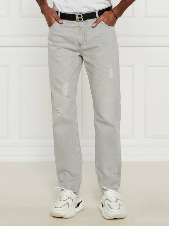 Zdjęcie produktu Balmain Jeansy | Regular Fit szary