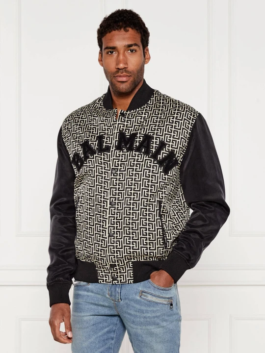 Zdjęcie produktu Balmain Kurtka bomber | Classic fit czarny