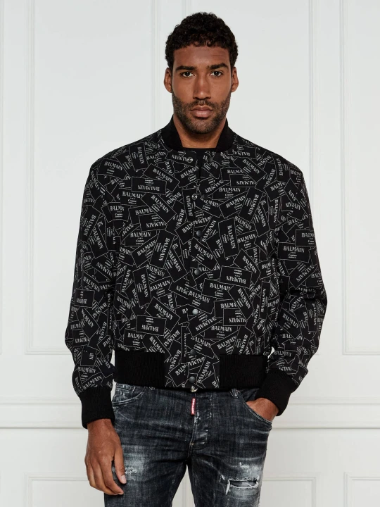 Zdjęcie produktu Balmain Kurtka bomber | Regular Fit czarny