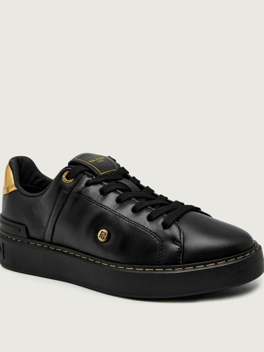 Zdjęcie produktu Balmain Skórzane sneakersy czarny
