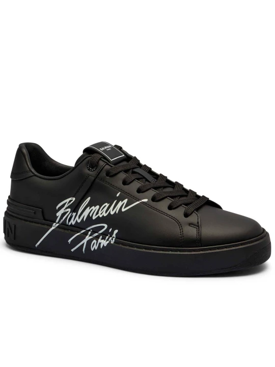 Zdjęcie produktu Balmain Skórzane sneakersy B-COURT czarny