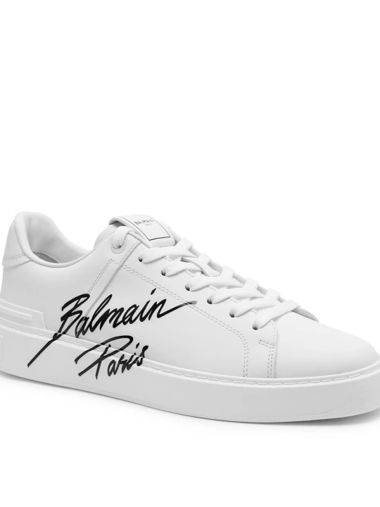 Zdjęcie produktu Balmain Skórzane sneakersy B-COURT biały