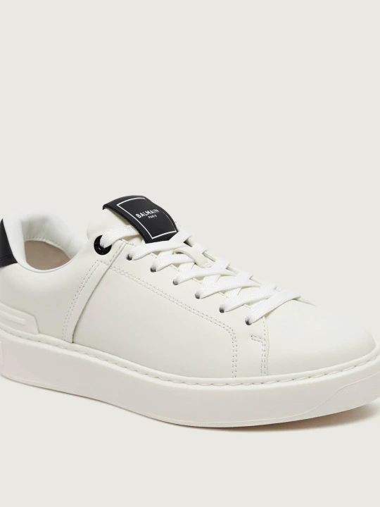 Zdjęcie produktu Balmain Skórzane sneakersy B-COURT biały