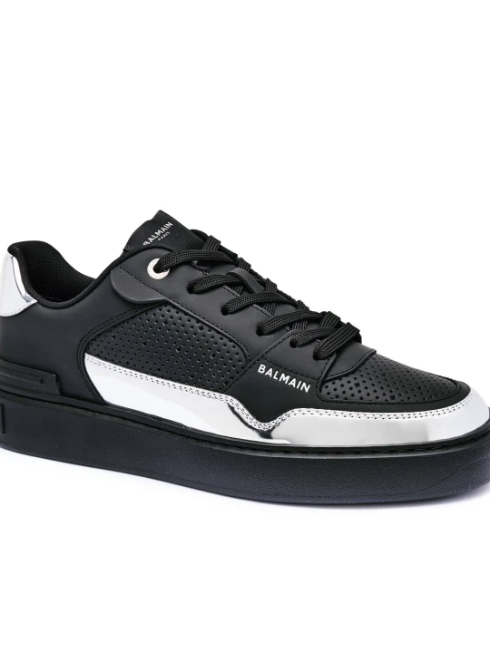 Zdjęcie produktu Balmain Skórzane sneakersy B-COURT FLIP czarny