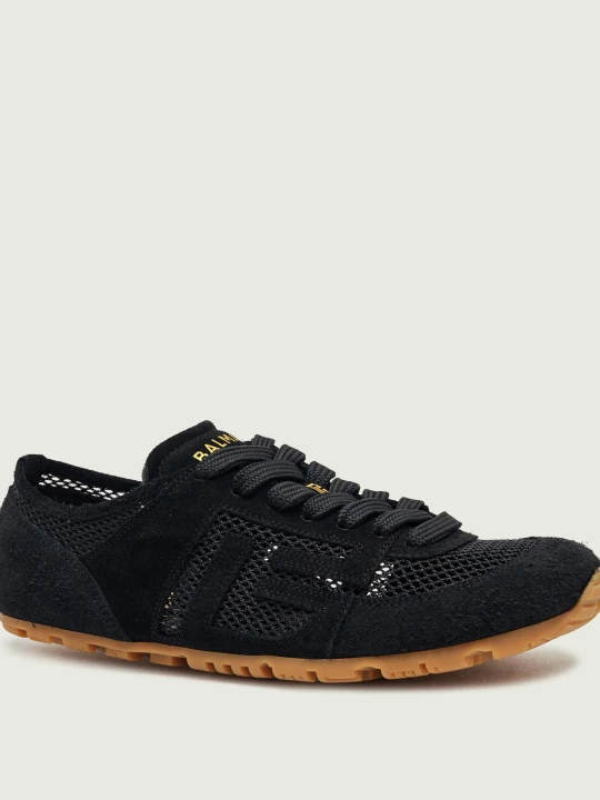 Zdjęcie produktu Balmain Sneakersy Racer 45 | zamsz czarny