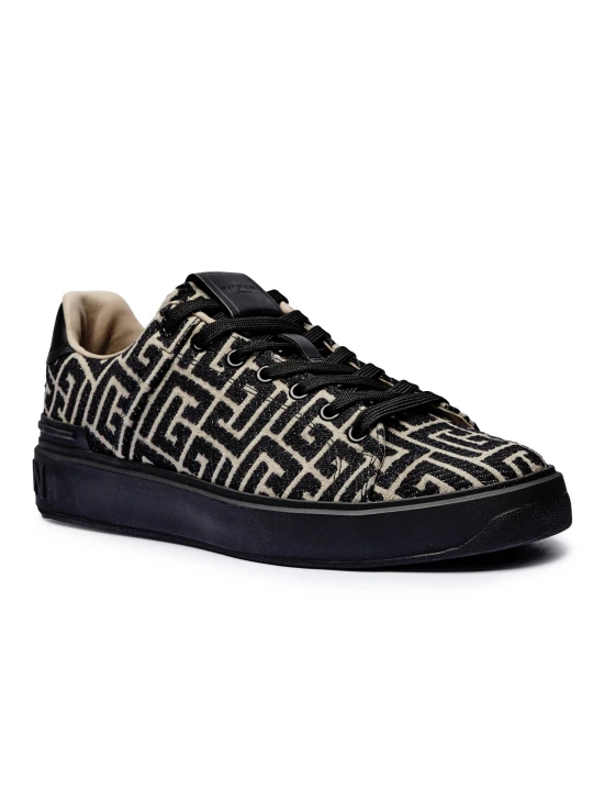 Zdjęcie produktu Balmain Sneakersy | z dodatkiem skóry beżowy