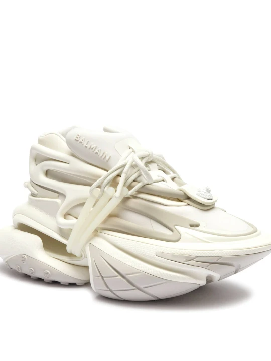 Zdjęcie produktu Balmain Sneakersy | z dodatkiem skóry biały