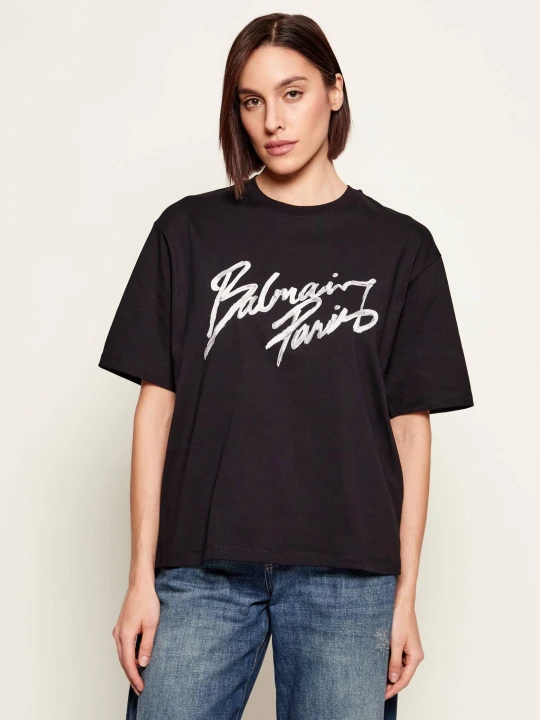 Zdjęcie produktu Balmain T-shirt | Loose fit czarny
