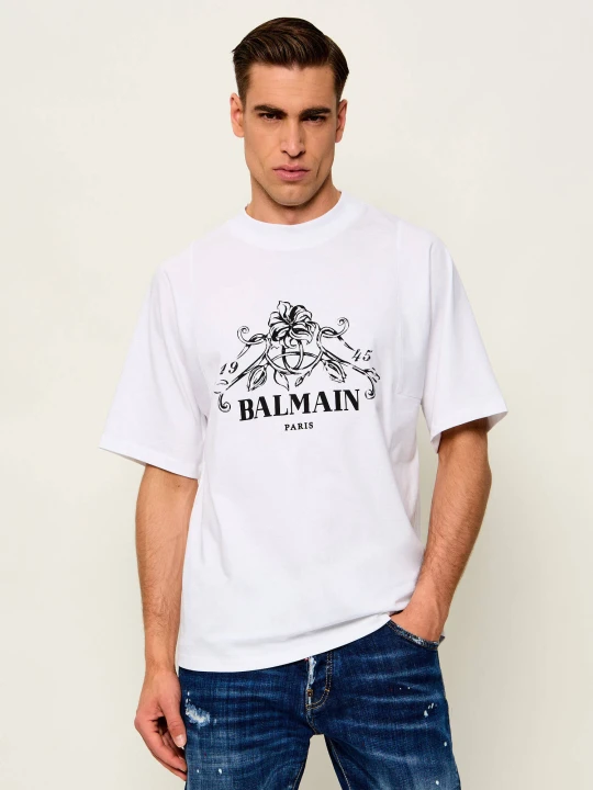 Zdjęcie produktu Balmain T-shirt | Loose fit biały