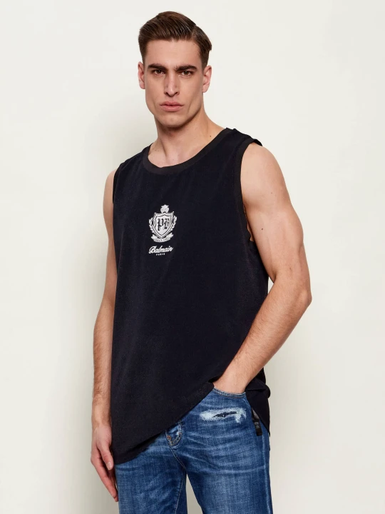 Zdjęcie produktu Balmain Tank top | Relaxed fit czarny