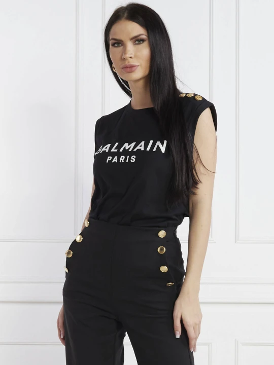 Zdjęcie produktu Balmain Top | Regular Fit czarny