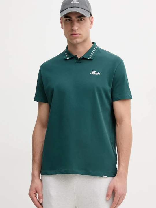 Zdjęcie produktu BALR. polo bawełniane turkusowy