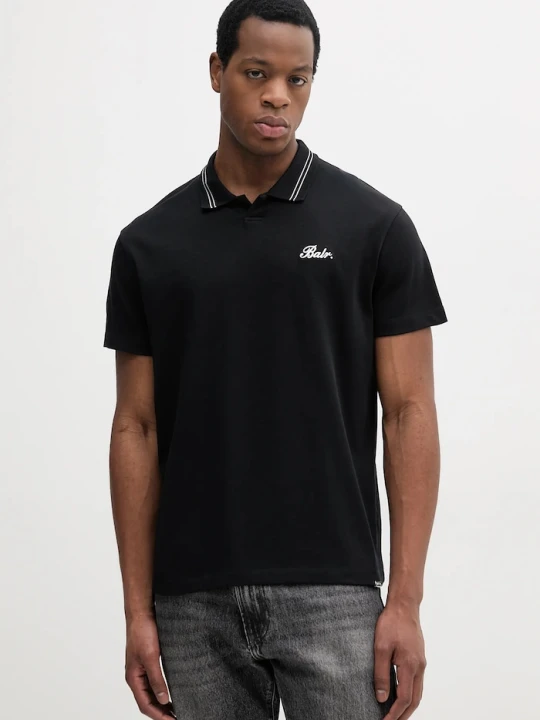 Zdjęcie produktu BALR. polo bawełniane czarny