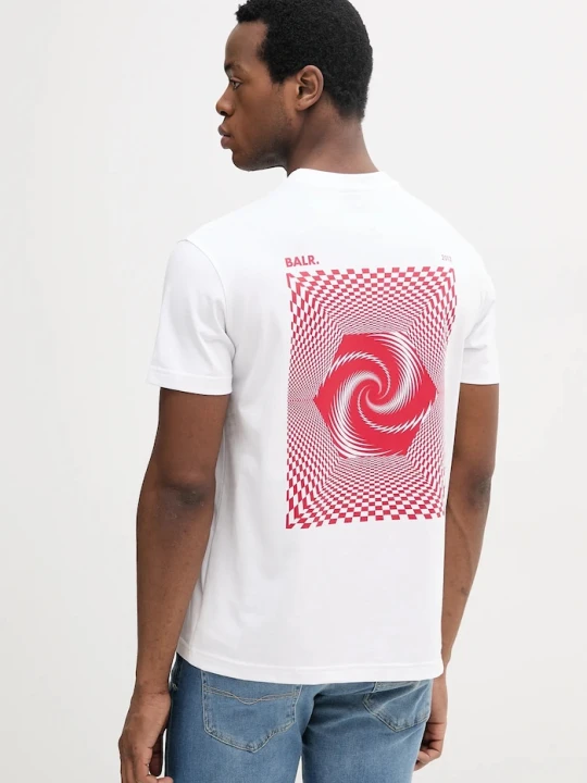 Zdjęcie produktu BALR. t-shirt bawełniany biały