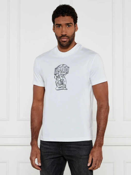 Zdjęcie produktu BALR. T-shirt GOTL | Regular Fit biały