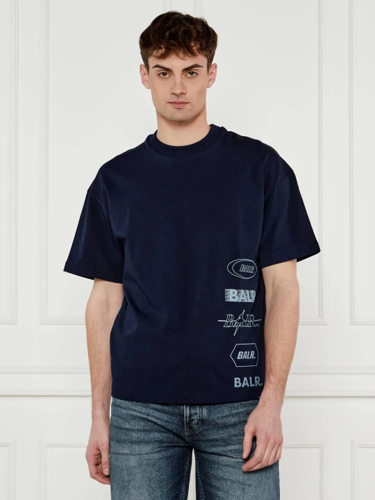 Zdjęcie produktu BALR. T-shirt | Loose fit granatowy