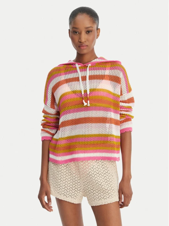Zdjęcie produktu Banana Moon Sweter Gui Wilderness LTH33 Kolorowy Regular Fit
