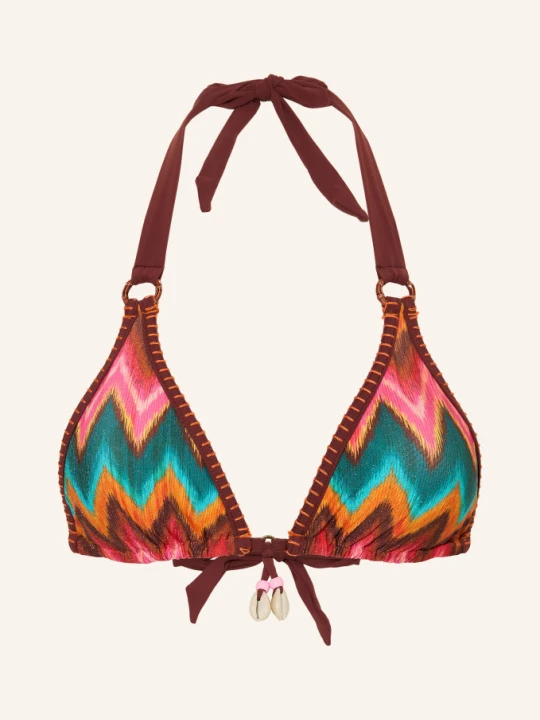Zdjęcie produktu Banana Moon Top Bikini Typu Trójkąt Rita Nalika Z Brokatową Przędzą orange żółty