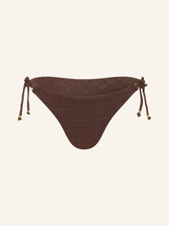 Zdjęcie produktu Banana Moon Spodenki Bikini Typu Trójkąt Lina Lightglitter Z Brokatową Przędzą braun CIEMNOBRĄZOWY