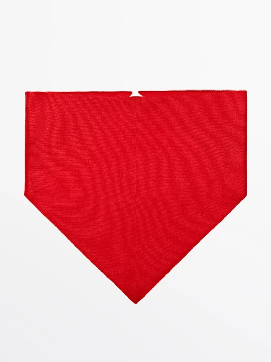 Zdjęcie produktu Bandana 100% Kaszmir - Czerwony - Massimo Dutti - Female