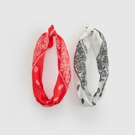 Zdjęcie produktu Bandana 2-pak czerwona i biała House