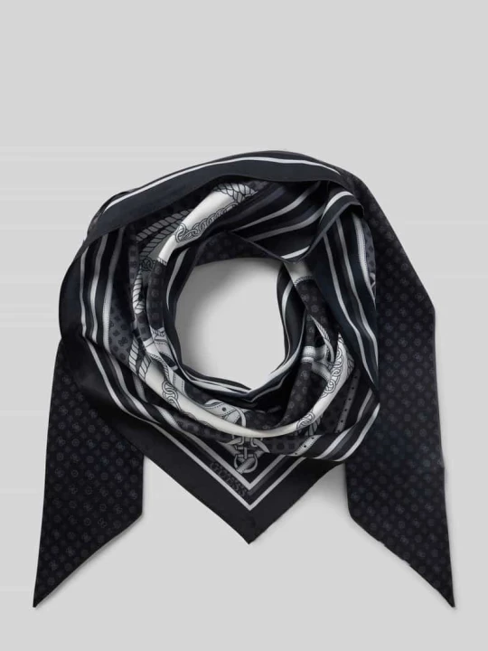 Zdjęcie produktu Bandana z nadrukiem z etykietą Guess Czarny