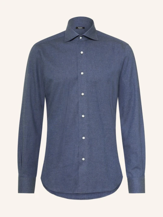 Zdjęcie produktu Barba Napoli Koszula Flanelowa O Kroju Slim Fit blau