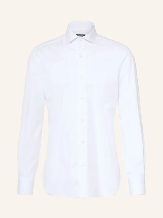 Zdjęcie produktu Barba Napoli Koszula O Kroju Slim Fit weiss BIAŁY