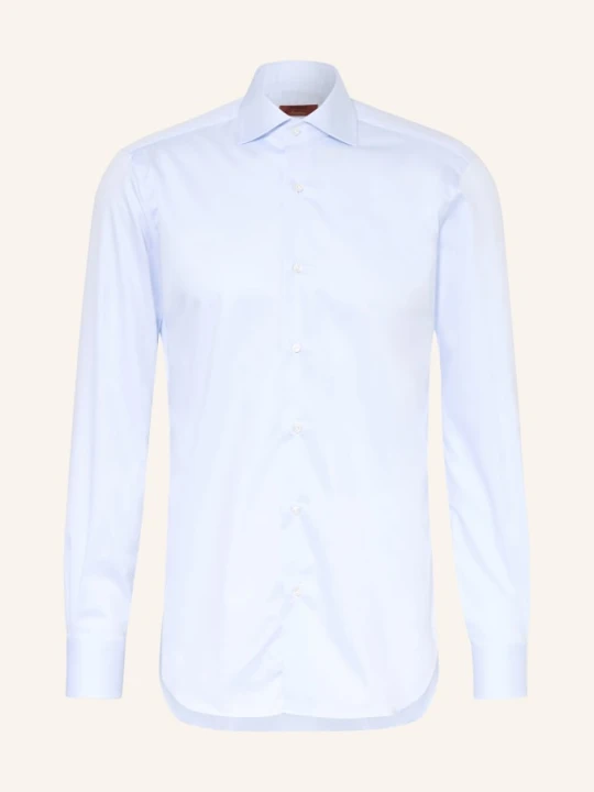 Zdjęcie produktu Barba Napoli Koszula O Kroju Slim Fit blau JASNONIEBIESKI