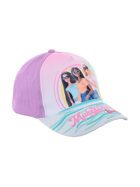 Zdjęcie produktu Barbie Czapka "Barbie" w kolorze fioletowo-jasnoróżowym rozmiar: 52 cm