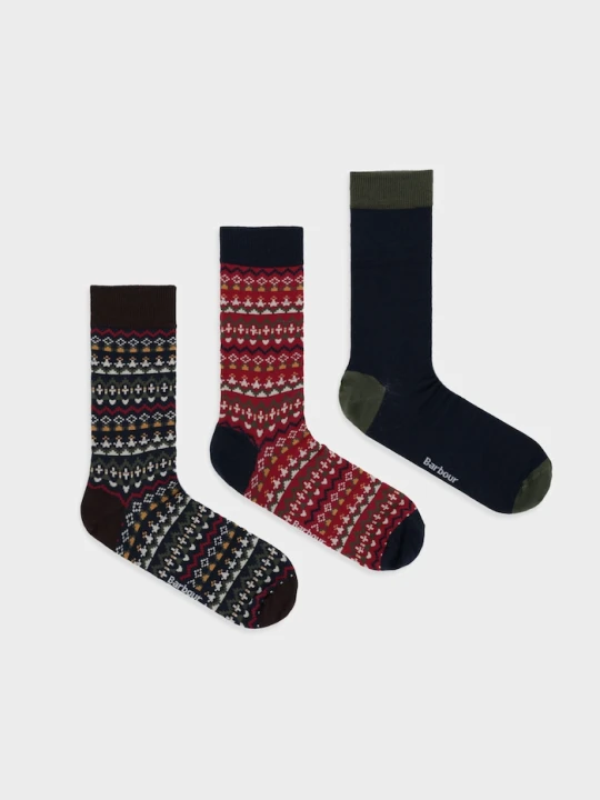 Zdjęcie produktu Barbour 3-pack granatowy