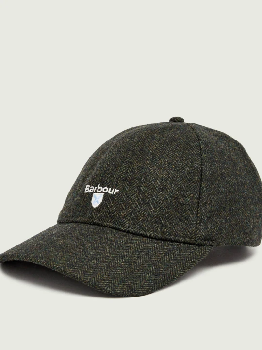 Zdjęcie produktu Barbour Bejsbolówka Barlow | z dodatkiem wełny zielony