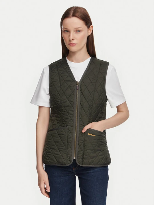 Zdjęcie produktu Barbour Bezrękawnik Fleece Betty LLI0003OL71 Zielony ciemny Regular Fit