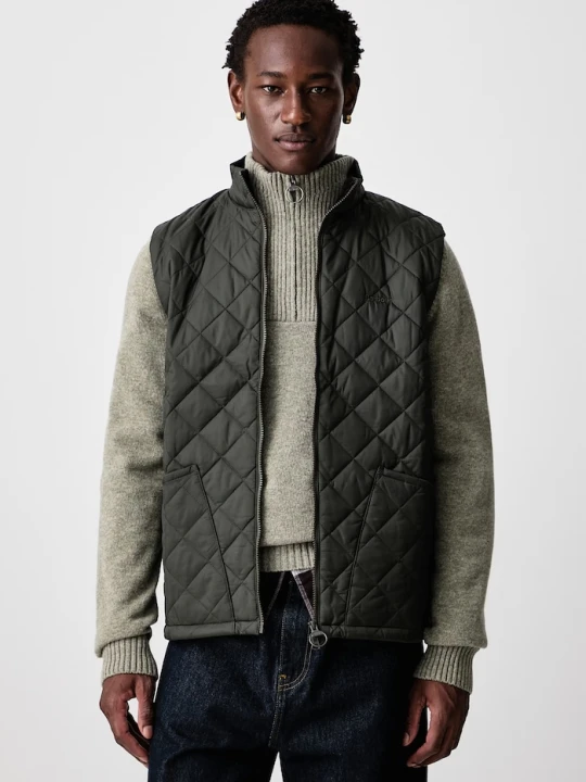 Zdjęcie produktu Barbour bezrękawnik męski MONTY zielony