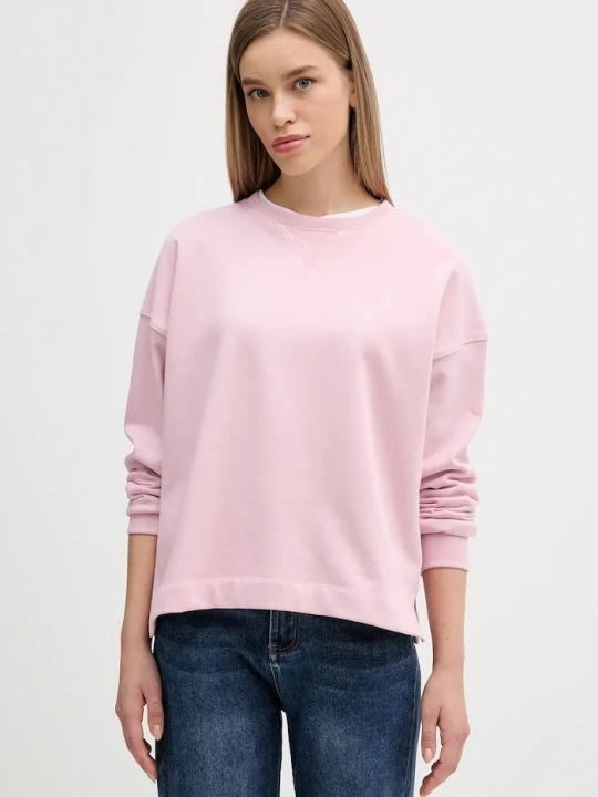 Zdjęcie produktu Barbour bluza bawełniana Rosie różowy